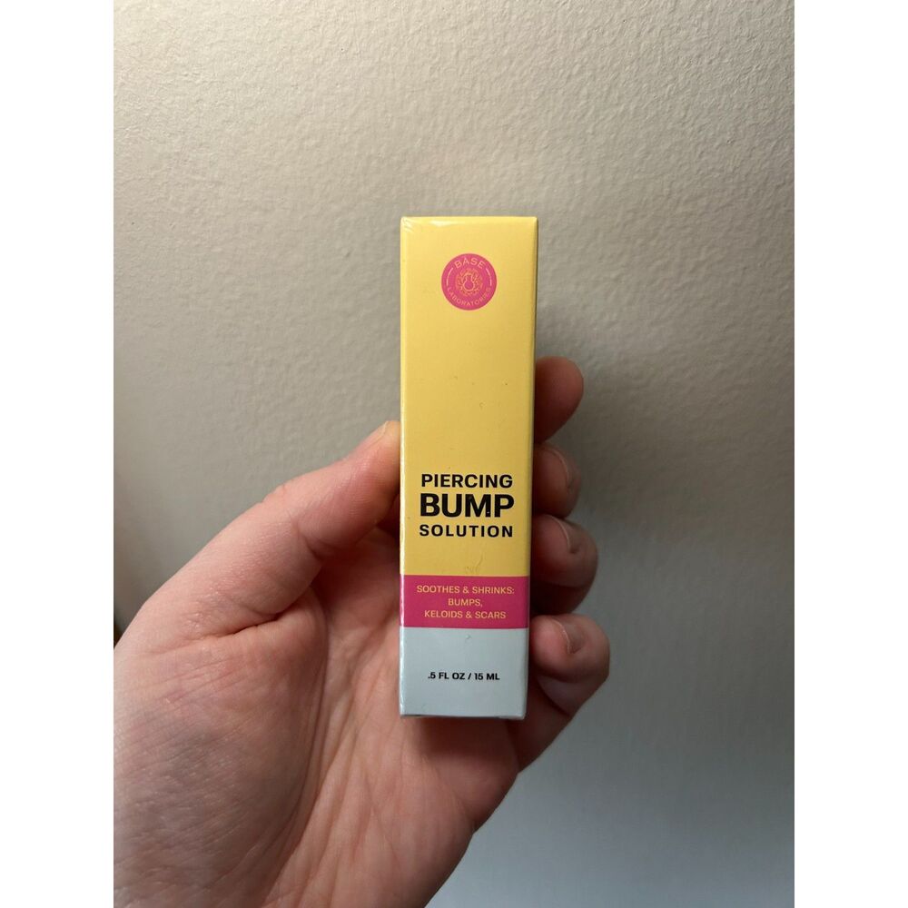 Base Laboratories Piercing Bump & Keloid Bump Removal Solution NEW